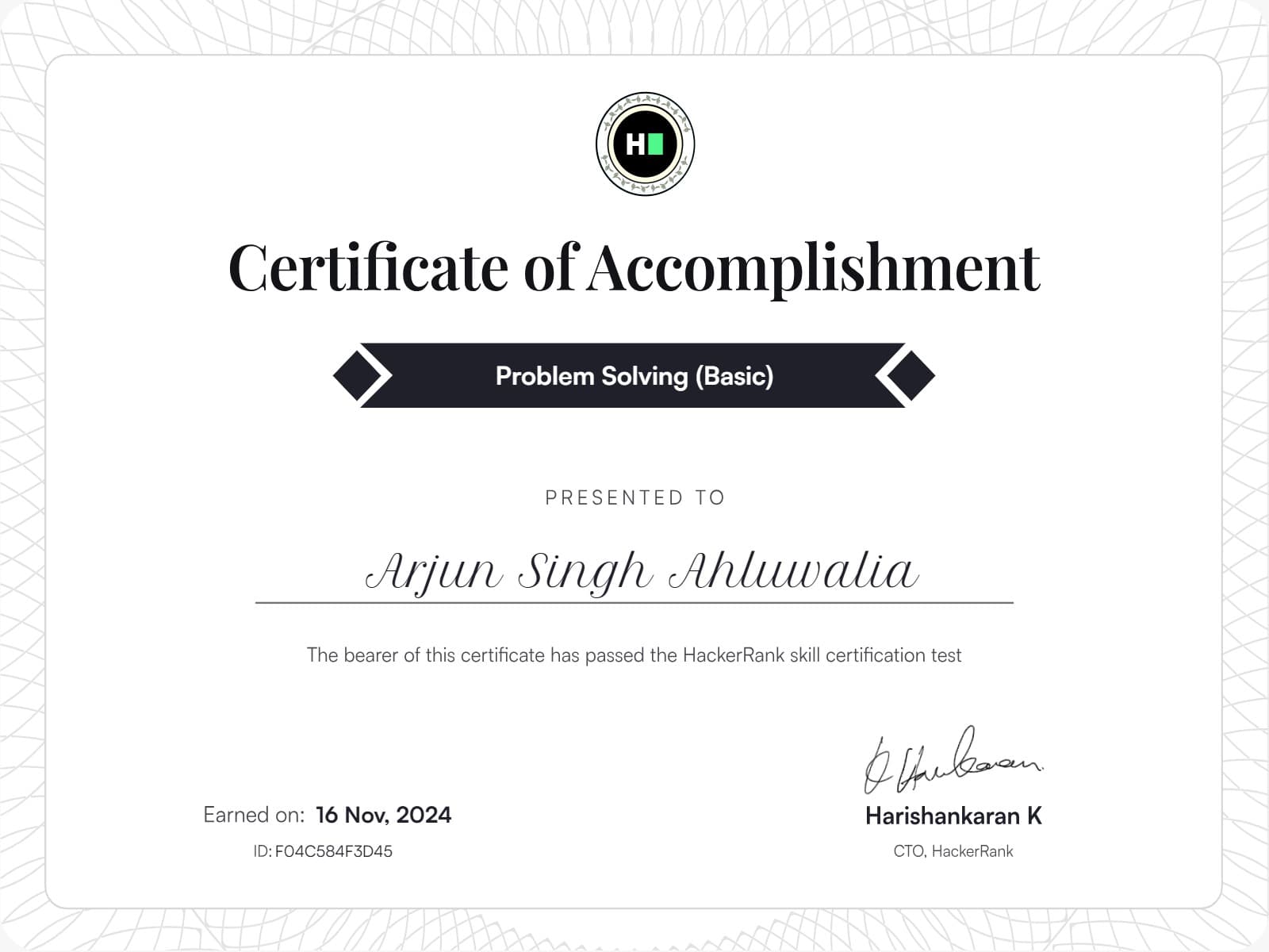 HACKERRANK